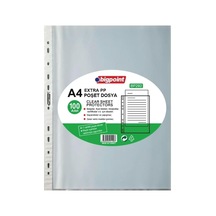 Bigpoint - Poşet Dosya Extra 50 Mikron 100'lü Paket Diğer