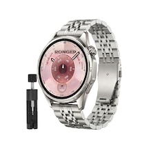 Huawei İle Uyumlu Prestige Model 22mm Çelik Kordon Gt6/gt6 Pro/gt5/gt5 Pro/gt4/gt3/gt3 Pro/gt2/gt2 Pro 46mm İçin Katlanır Toka Mekanizmalı Paslanma Yapmayan Metal Gt6 46mm Kordon Diğer