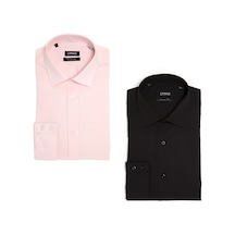 Pıngömlek Kensıngton Vesta Combo 21 Ikili Set Erkek Gömlek Pembe