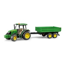 Bruder John Deere 5115m Traktör ve Römork - 02108
