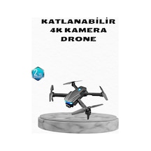 4k Kamera Özellikli Katlanabilir Drone Wi-fi Ve Yükseklik Sabitlemeli