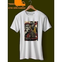 Pılot İskelet Kıyafet Baskılı Tişört Tshirt Ücretsiz Kargo