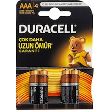 Duracell Lr03/mn2400 Aaa İnce Alkalin Pil 4'lü Paket