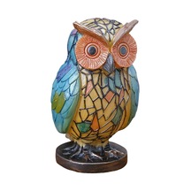 Suntek Çocuk Odası Dekorasyonu İçin Reçine Baykuş Şekilli Çok Renkli