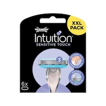 Intuition Sensitive Touch Kadın Tıraş Makinesi, 6 Adet