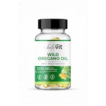 Helovit Wild Oregano Oil 1200 Mg Çörek Otu Yağı İçeren Doğal Vücut Direnci Desteği 30 Softjel