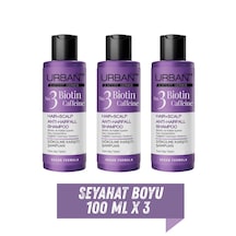 Urban Care Biotin & Caffeine Dökülme Karşıtı Şampuan 100 Ml X 3 Adet Dökülen