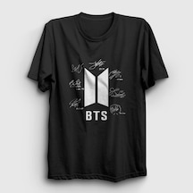 Presmono Unisex Signs Bts T-shirt Siyah