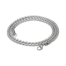 Chavin Gri 55 Cm. 3 Mm. Erkek Çelik Zincir Eh68 (478257886)