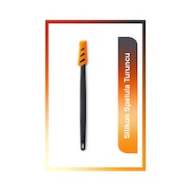 Tupperware Silikon Spatula İnce Turuncu