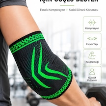 Elastik Kompresyon Dirsek Destekliği Spor Fitness Günlük Kullanım Dirseklik