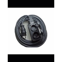 Bemis 2 li Kauçuklu Priz 3x2.5mm Uzatma 15 MT