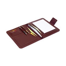 Mussen Organizer Tablet Kılıfı 11" İnç İpad Pro & İpad Air Evrak Çantası Clasya Bordo