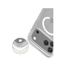 Joko Apple iPhone Uyumlu  17 Pro Max Uyumlu Jota Magsafe Kapak - Şeffaf