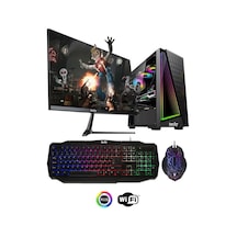 Izoly ST998662 i5-4570 16 GB 256 GB SSD RX550 4 GB 24" Free Dos Masaüstü Oyuncu Bilgisayarı