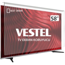 Vestel Uyumlu 58ua9631 Tv Ekran Koruyucu - Vestel Uyumlu 58" İnç 146 Ekran Koruyucu