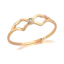 Kuyumcudukkani Sonsuzluk Sembollu Trend Yüzük-10241-r-w Rose Gold