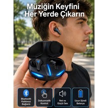 Mey İthalat Wireless Gaming Kulaklık Mikrofonlu Bluetooth Kulaklığı Belirtilmemis