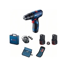 Tr Gsb 120-lı Akülü Darbeli Delme Vidalama Makinesi + 23 Parça Vidalama Seti 12 Volt, 2 X 2,0 Ah Akü, Şarj Cihazı