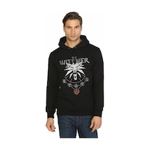 Bant Giyim - The Witcher Siyah Kapşonlu Erkek Sweatshirt Hoodie Siyah Bant Giyim - The Witcher Siyah Kapşonlu Erkek Sweatshirt Hoodie Siyah