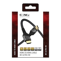 8k Uhd Hdmı 2.1 48 Gbps / 24k Gold /8k 60hz-4k 120hz-2k 240hz-fhd 240hz Hdmı Kablo 2m