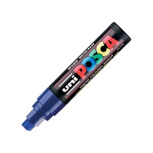 Uni Pc-17K Posca Boyama Markörü 15 Mm Kesik Uç Mavi