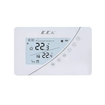 E.c.a. Poly Touch Beyaz Kablosuz On/off Oda Termostatı
