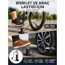 Ayakla Kullanılan Hava Pompası Araç Ve Bisiklet İçin Uygun Yeni Nesil