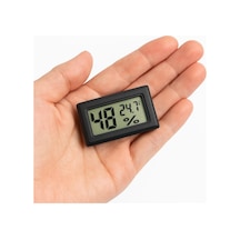 Perlotus Dijital Lcd Nem Sıcaklık Ölçer Mini Termometre