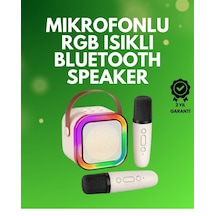 Hubrendy Tekno Taşınabilir Bluetooth Karaoke Sistemi Geniş Pil Kapasitesi