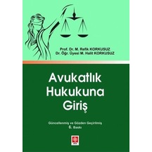 Avukatlık Hukukuna Giriş Sku: Zeusstkff19037ead
