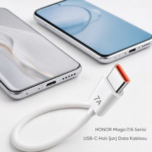 Bowie 120w 7a Usb-c Hızlı Şarj Data Kablosu Honor Magic 7 Magic 6 Serisi
