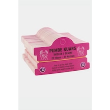 Pembe Kuars & İkizler Burç Bileklik Kartı