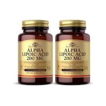 Solgar Alpha Lipoic Acid 200 Mg 50 Kapsül 2 Adet