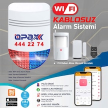 Bgr-12 Wıfı Kablosuz Siren Alarm Sistemi Mobil Uygulamalı