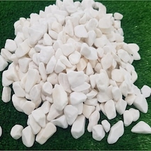 Tr Beyaz Dolomit Taş 25 Kg 1,5-2 Cm Dere Çakıl Taşı Bahçe Süs Saksı Teraryum Akvaryum