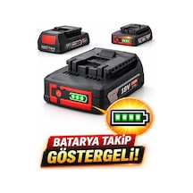 Gba 18v 2.0ah Li-ıon Batarya Batarya Takip Göstergeli Güçlü & Uzun Ömürlü
