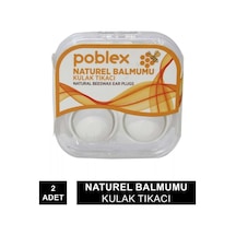 Poblex Nat. Balmumu Kulak Tıkacı 2 Li