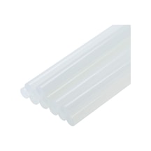 7mm - 30cm, İnce, Şeffaf Silikon, 10 Adet,