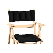 Marmaris Ve Atina Sandalyeler Için Oturum Ve Sırt Minderi- Siyah