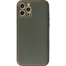 Newface - 540 - iPhone Uyumlu 12 Pro Kılıf Coco Karbon Silikon - Novapazr - - Füme
