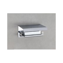 System Pruva Kapaklı Tuvalet Kağıtlığı Krom Renk 85x118x170 Mm 16.5 x 12.2 x 11.2 CM