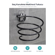 Yerliçöppoşeti Saç Kurutma Makinesi Tutucu Çok Renkli