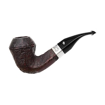 Peterson Sherlock Holmes Rusticated Hansom 9mm. Filtreli Vulcanite Saplı Pipo 205689