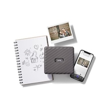 Link Wide Akıllı Telefon Yazıcı, Mocha Gray Açık Mavi