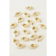 1,1 - 87 - Mm Oval Ara Aparat 1 - Glblseme - Adet Sarı Pirinç