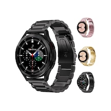 Samsung Galaxy Uyumlu Watch 4 Kordon 40-42-44-46 Mm Çelik Metal (20 Mm)