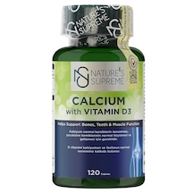 Natures Supreme Calcium With Vitamin D3 120 Tablet Aromasiz
