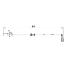 Porsche Macan 2.0 2014-2018 Bosch Arka Balata Fişi