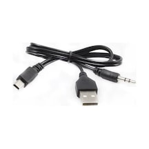 Powermaster Usb To Aux - 5 Pin Kablo Müzik Kutusu